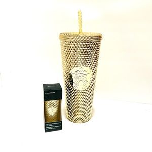 2022 Starbucks Holiday Bling Venti Cold Cup Keychain Bundle